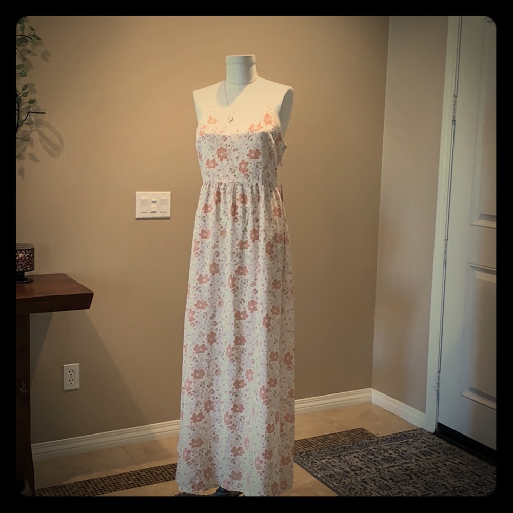 Floral maxi dress